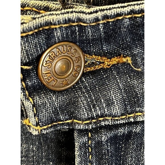 Levis 315 Womens Jeans Size 14 34x29 Button Flap Pockets Boot Cut Red Label - Picture 6 of 13